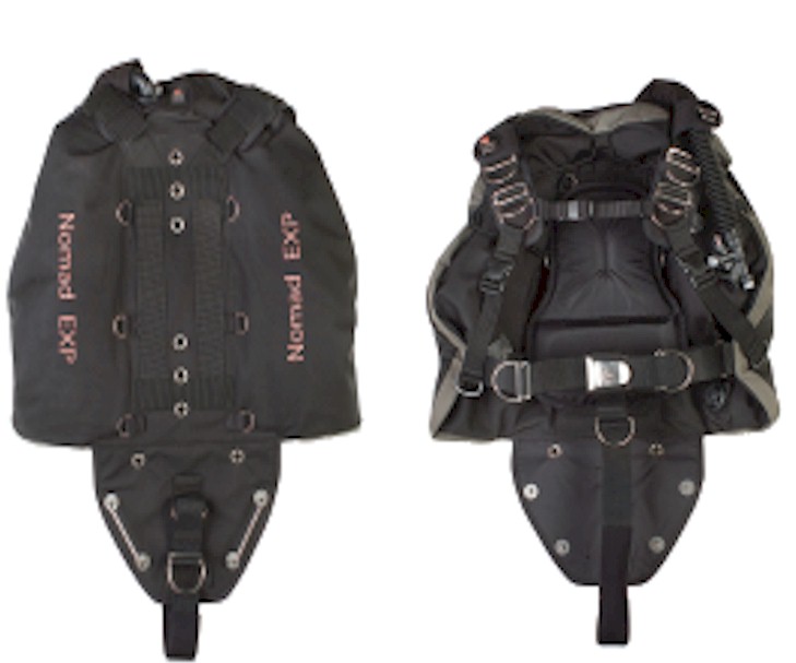 Dive Rite Nomad EXP Sidemount Rig BC4500P
